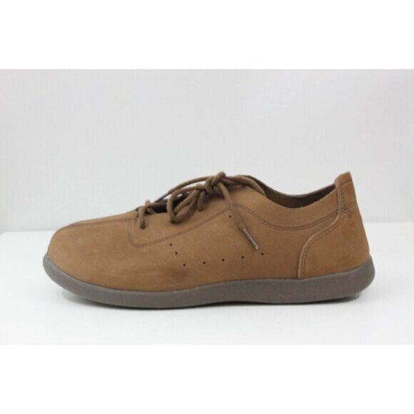 Crocs Men Shoes Venture Loafer Casual Lace Up Nubuck Leather Brown Size 10 - Picture 7 of 15